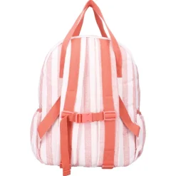 Sac à dos enfant à anses - rayures roses