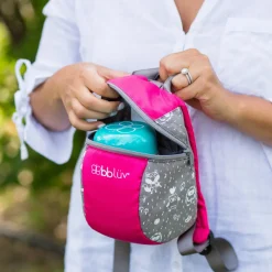 Sac à dos enfant avec sangle amovible päk rose
