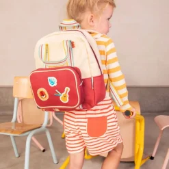 Sac à dos enfant beige ambre