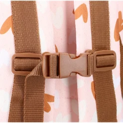 Sac à dos enfant coeurs rose/caramel 36 cm