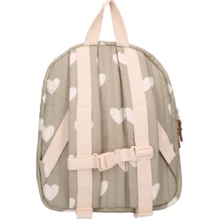 Sac à dos enfant coeurs vert 31 cm
