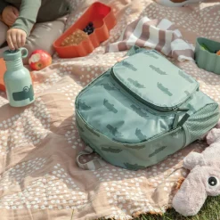 Sac à dos enfant croco vert