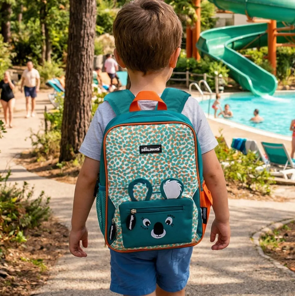 Sac à dos enfant 2 en 1 avec banane berlingos le koala
