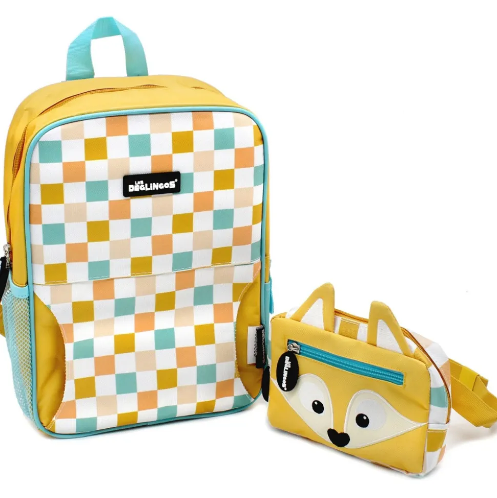 Sac à dos enfant 2 en 1 avec banane cyranos le renard