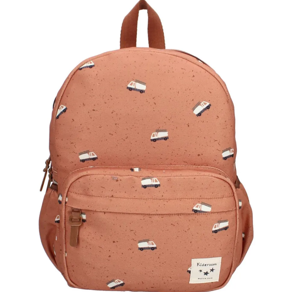 Sac à dos enfant enchanted memories - camions terracotta