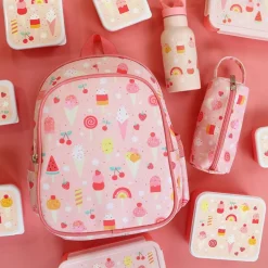 Sac à dos enfant isotherme crème glacée