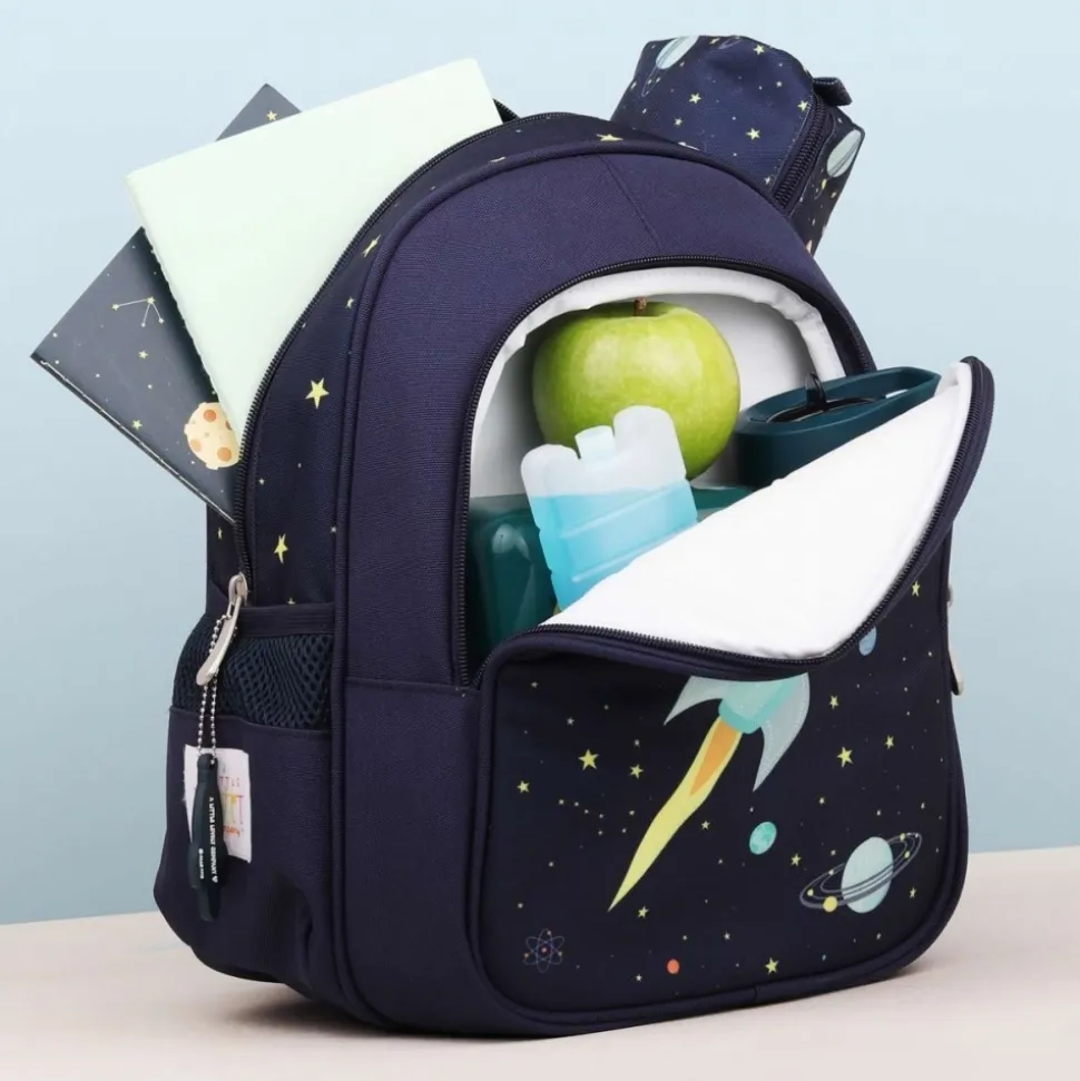 Sac à dos enfant isotherme espace