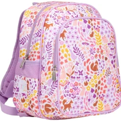 Sac à dos enfant isotherme fleurs du jardin