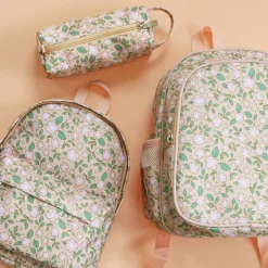 Sac à dos enfant isotherme fleurs rose