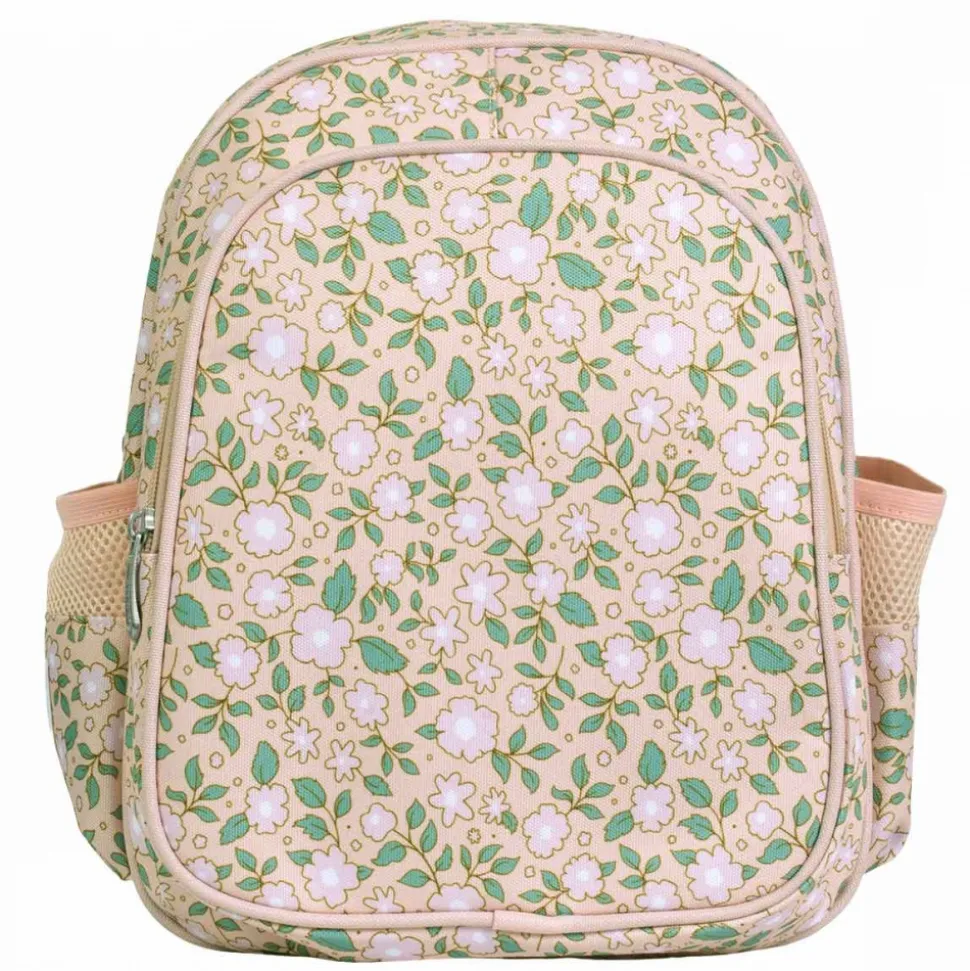 Sac à dos enfant isotherme fleurs rose