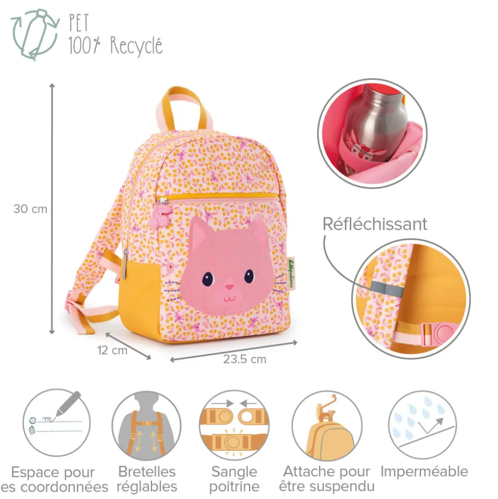 Sac à dos enfant jeanne le chat