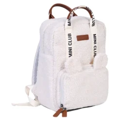 Sac à dos enfant mini club signature teddy ecru
