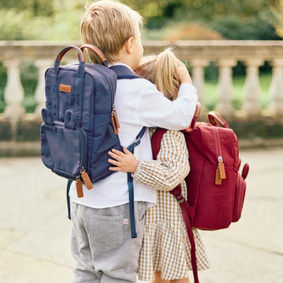 Sac à dos enfant mini club signature urban bleu marine