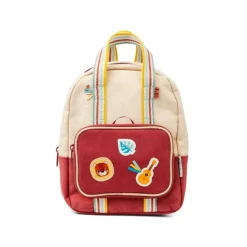 Sac à dos enfant mix & match beige ambre / jungle