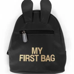 Sac à dos enfant my first bag noir et or