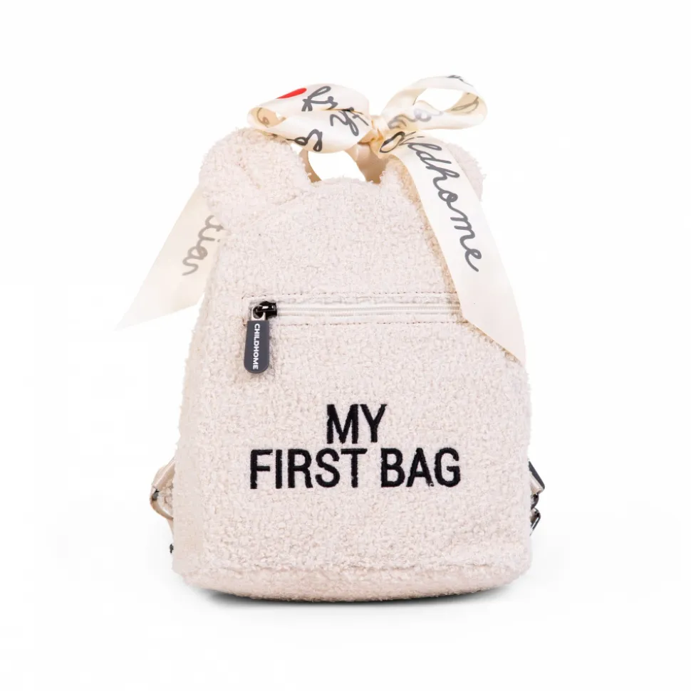 Sac à dos enfant my first bag teddy écru