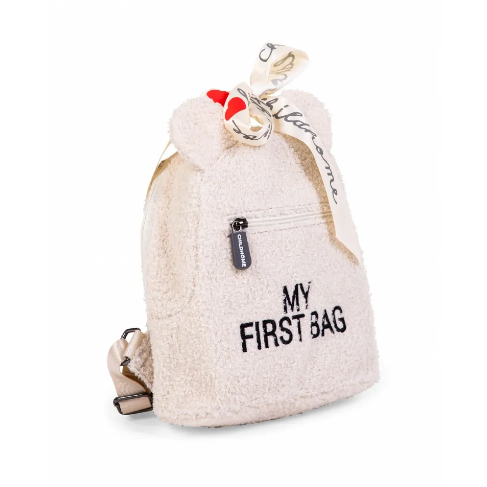 Sac à dos enfant my first bag teddy écru