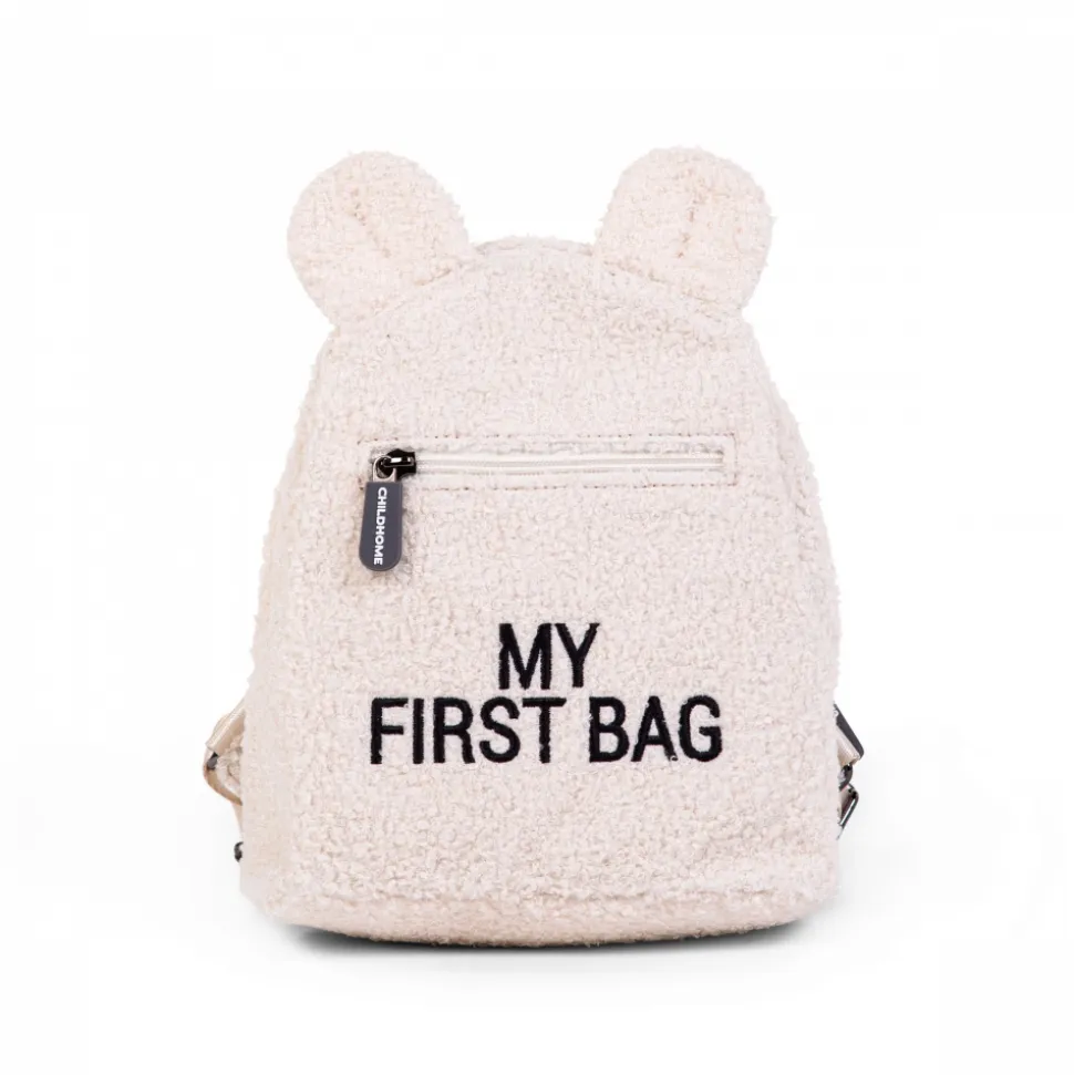 Sac à dos enfant my first bag teddy écru