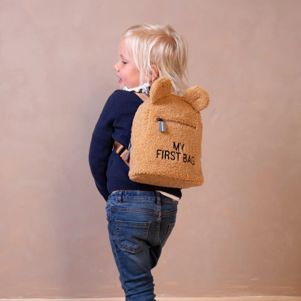 Sac à dos enfant my first bag teddy beige