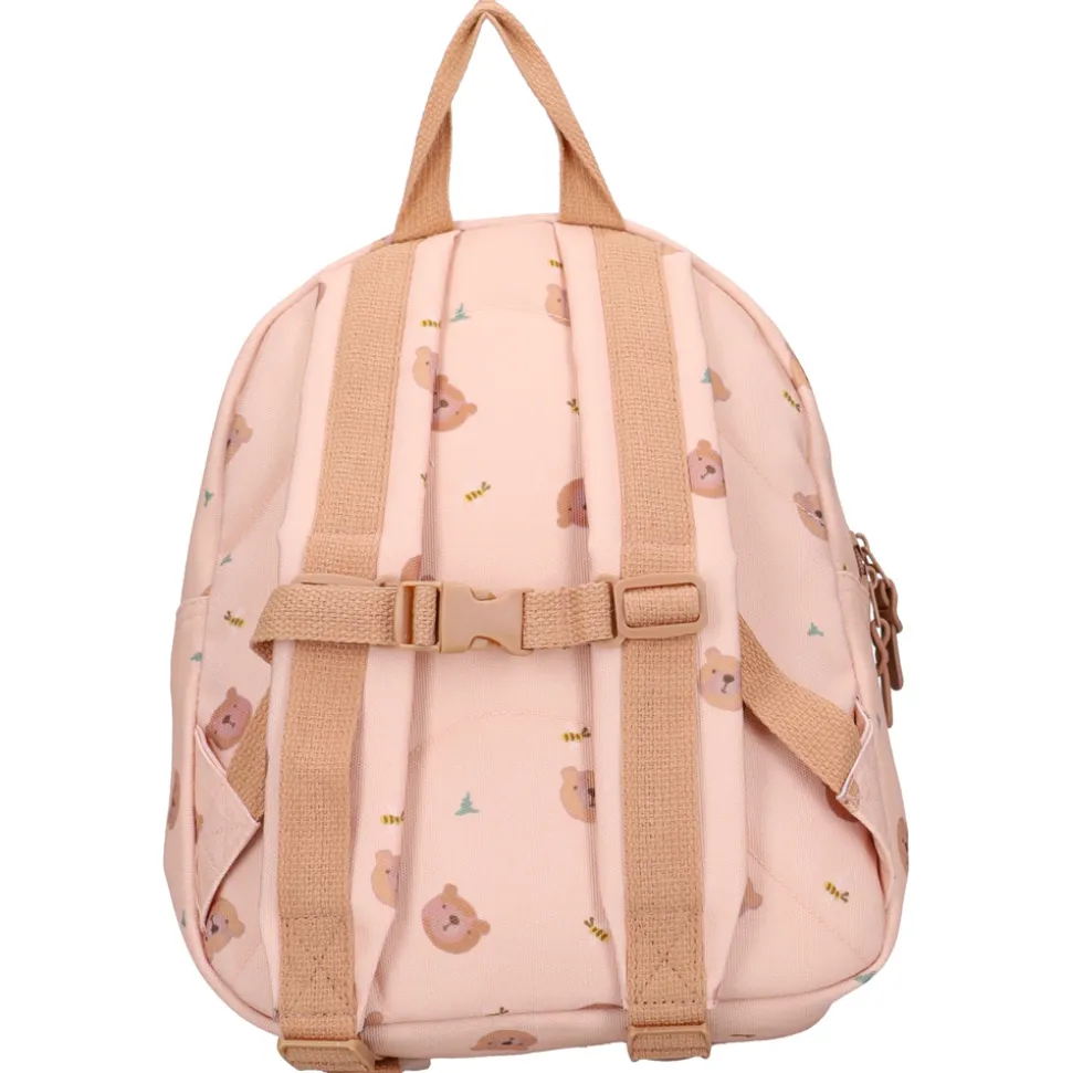 Sac à dos enfant oursons beige 31 cm