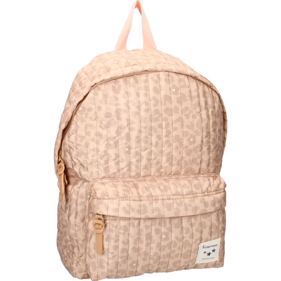 Sac à dos enfant panthère beige 36 cm