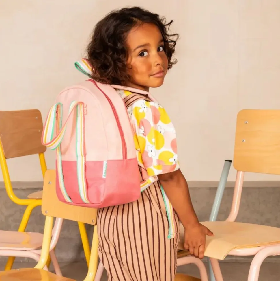 Sac à dos enfant rose framboise