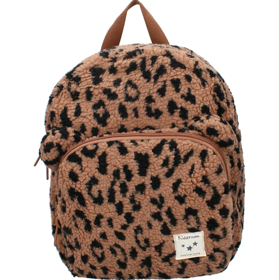 Sac à dos enfant sherpa léopard 31 cm