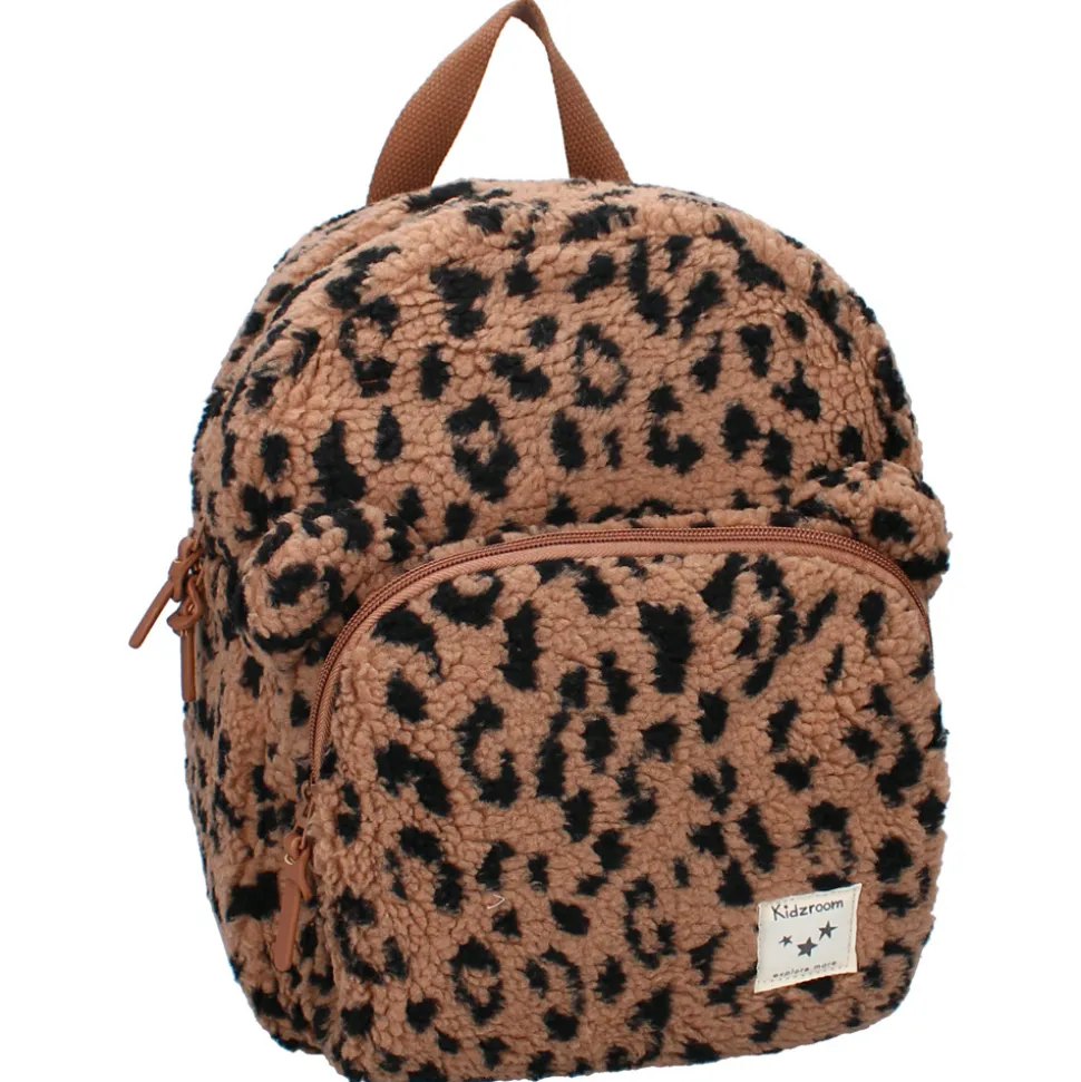Sac à dos enfant sherpa léopard 31 cm