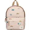 Sac à dos enfant sweet cuddles voitures beige