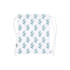 Sac à dos enfant toile motif cactus 30x35 cm