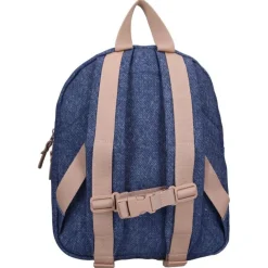Sac à dos enfant véhicules bleu denim 31 cm