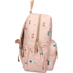 Sac à dos enfant voitures beige 36 cm