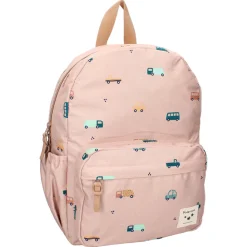 Sac à dos enfant voitures beige 36 cm