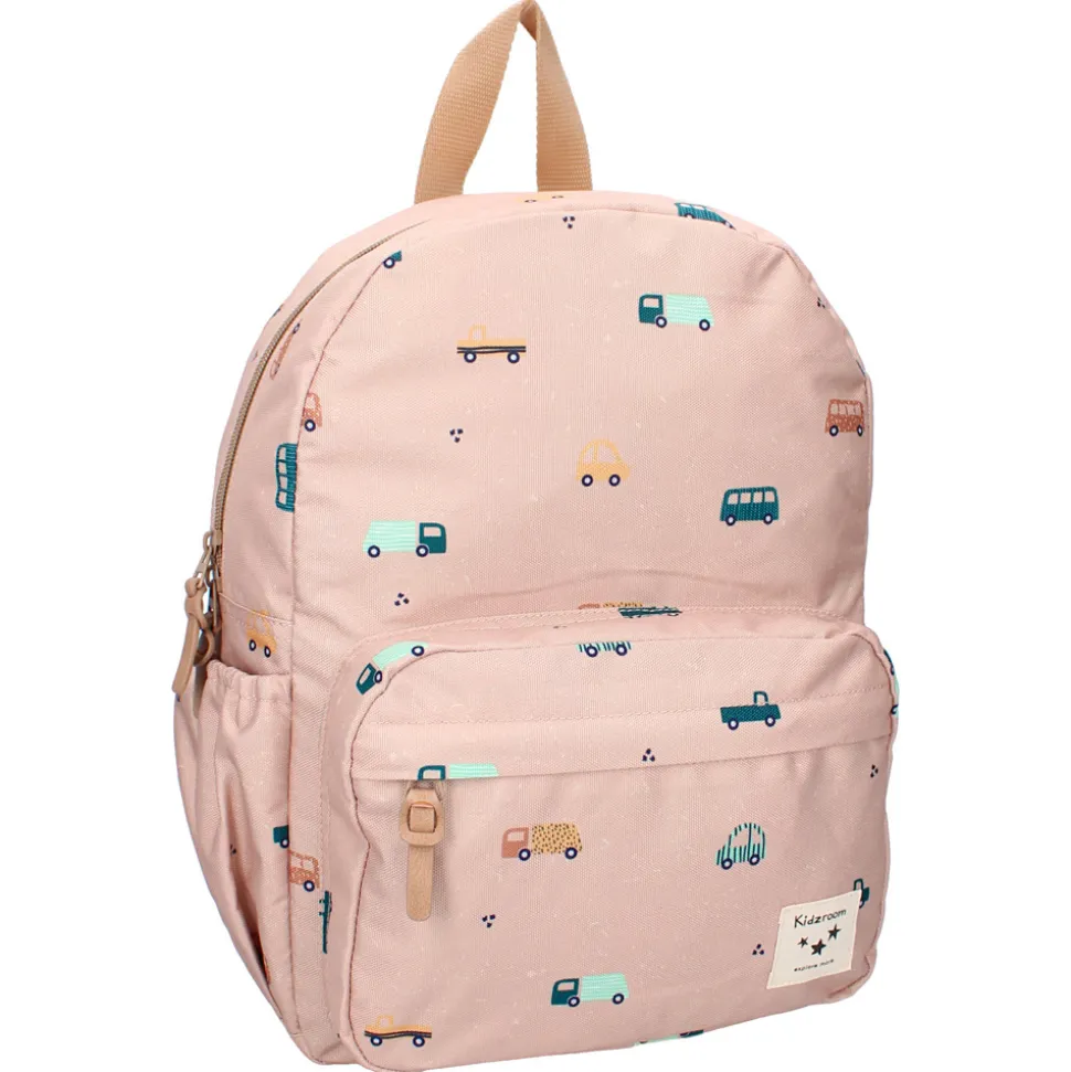 Sac à dos enfant voitures beige 36 cm
