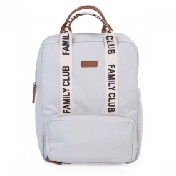 Sac à dos family club signature off white