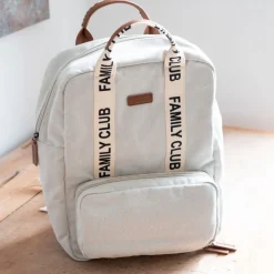 Sac à dos family club signature off white