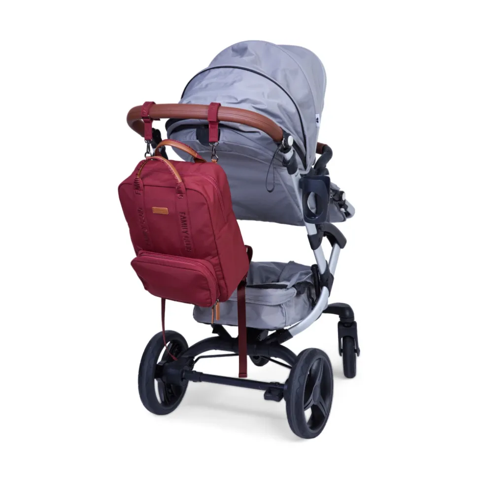 Sac à dos family club signature urban bordeaux
