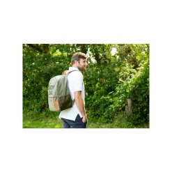 Sac à dos à langer daddy bag canvas kaki