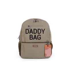 Sac à dos à langer daddy bag canvas kaki