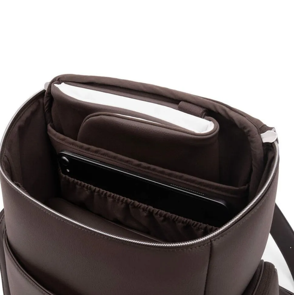 Sac à dos à langer essential espresso - collection bmw
