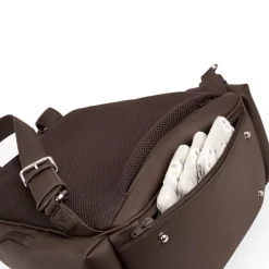 Sac à dos à langer essential espresso - collection bmw