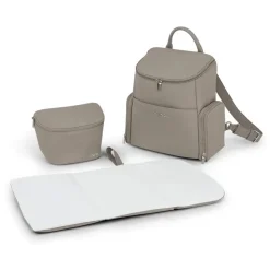 Sac à dos à langer essential taupe