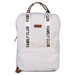Sac à dos à langer family club signature teddy ecru