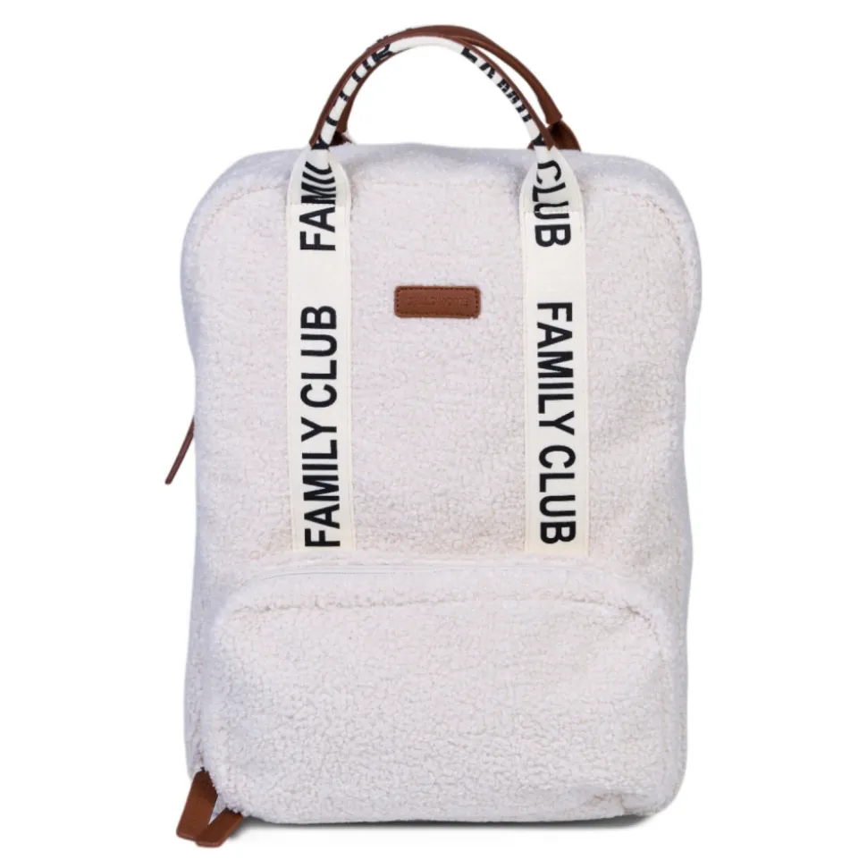 Sac à dos à langer family club signature teddy ecru