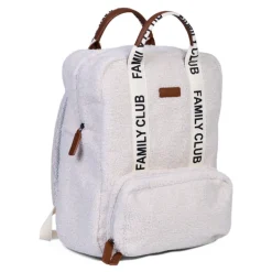 Sac à dos à langer family club signature teddy ecru