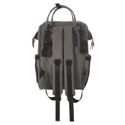 Sac à dos à langer gris