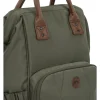 Sac à dos à langer mineral green