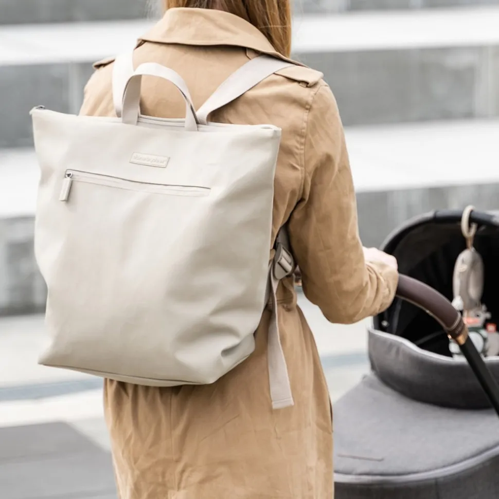 Sac à dos à langer noir