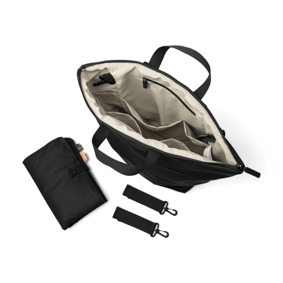 Sac à dos à langer noir