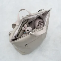 Sac à dos à langer sable